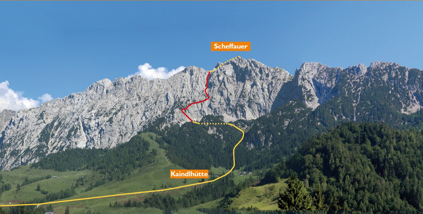 Widauersteig am Wilden Kaiser